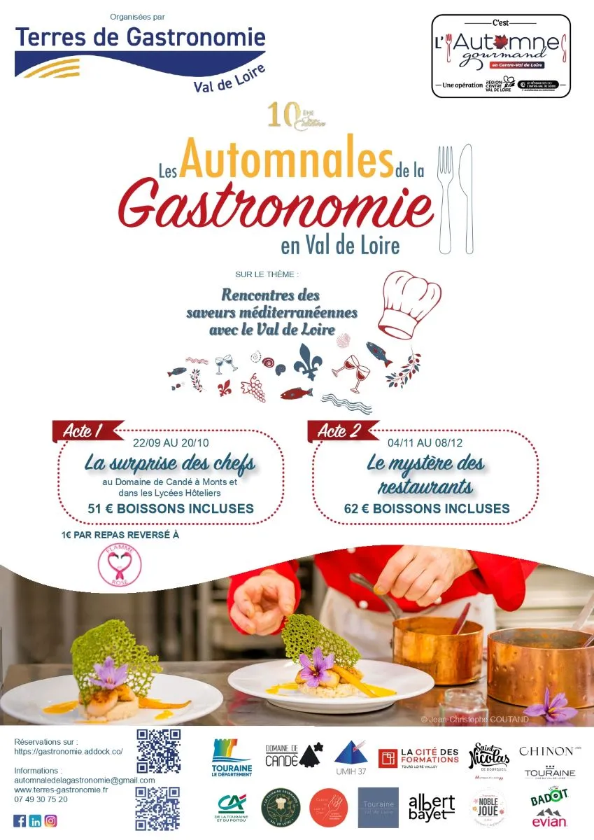 Les Automnales de la Gastronomie en Val de Loire Le Mystère des Restaurants