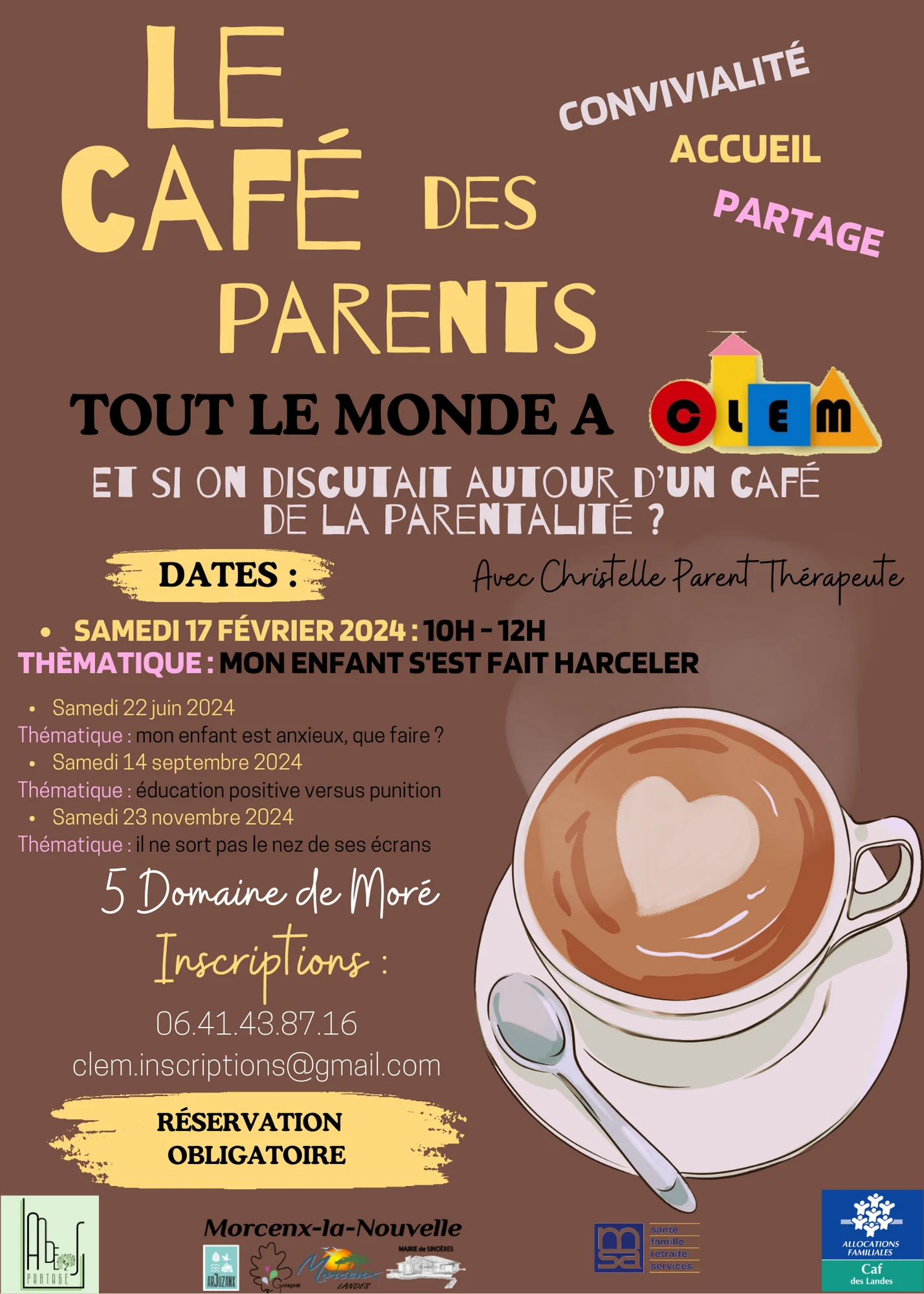 Le café des parents La parentalité / Le nez sur les écrans