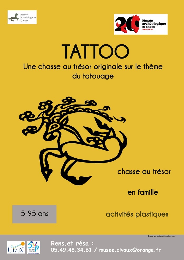 "Tattoo" : Une chasse au trésor originale sur le tatouage Musée archéologique Civaux