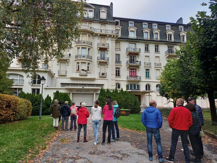 Un palace au pied du mont Blanc Musée du Mont-Blanc Chamonix-Mont-Blanc