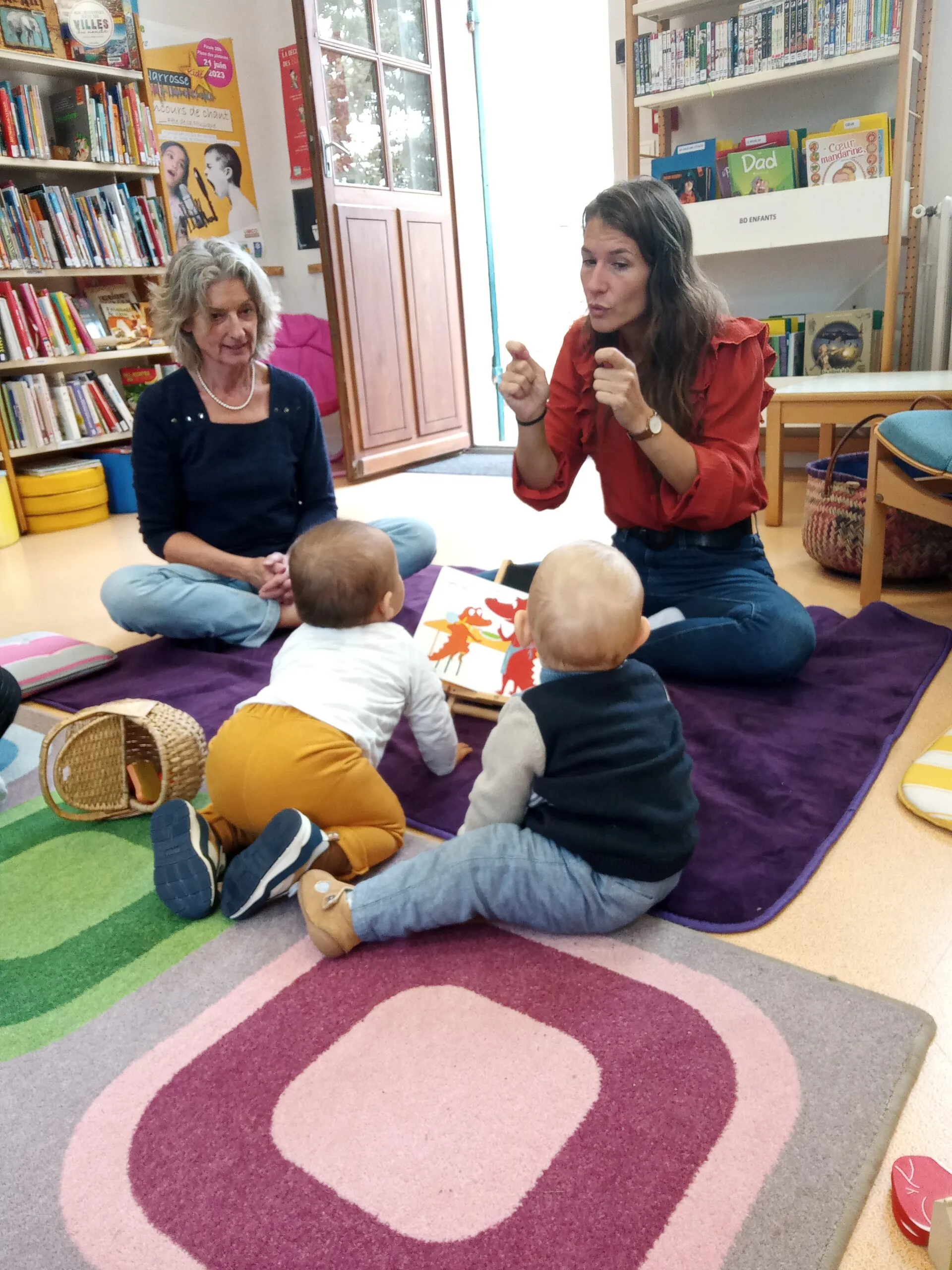 Atelier bébés signeurs