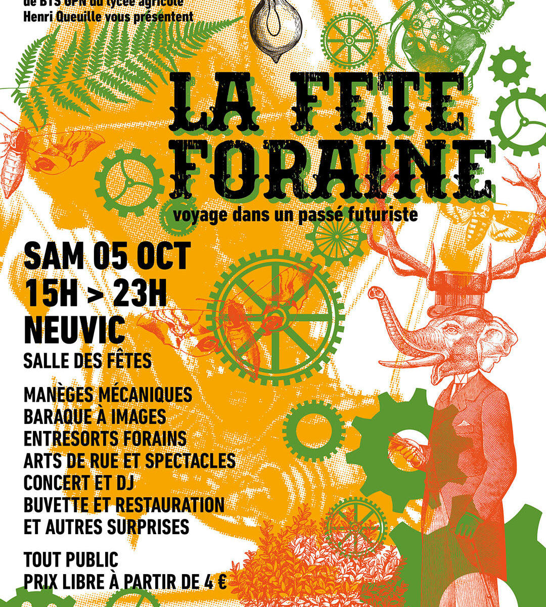 Fête foraine du 19ème siècle