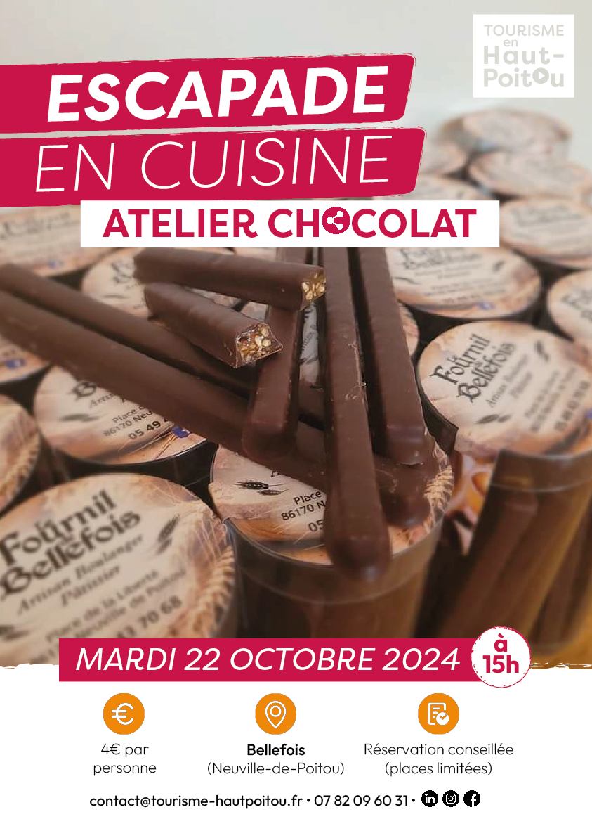 Escapade en cuisine atelier chocolat d'Halloween