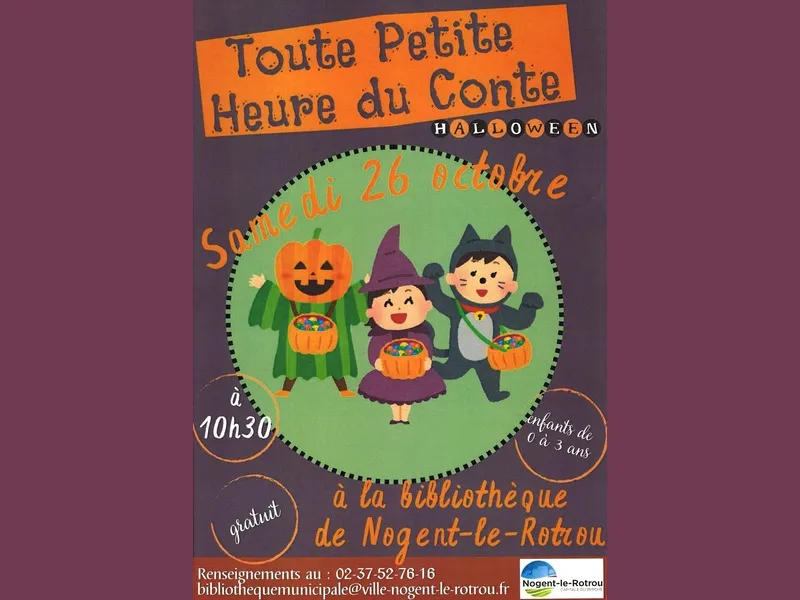 Toute petite heure du conte Halloween