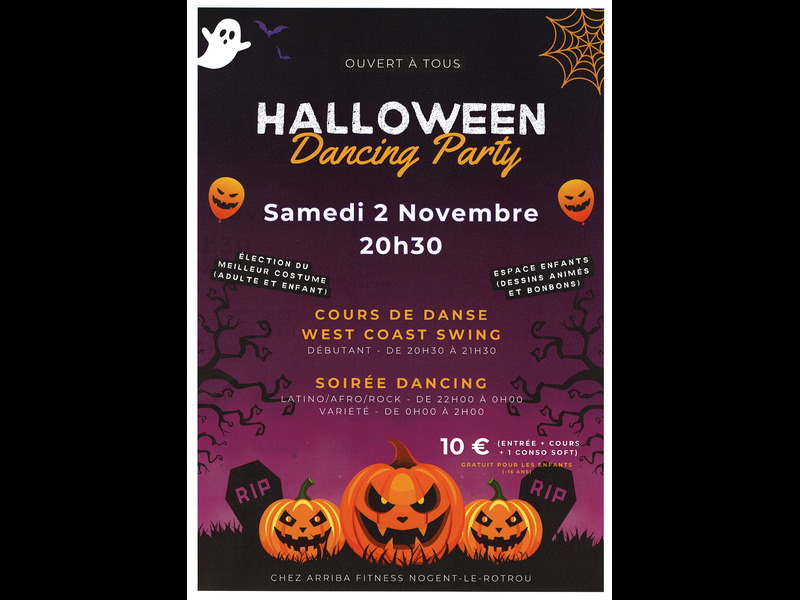 Halloween Dancing Party I Arriba Fitness