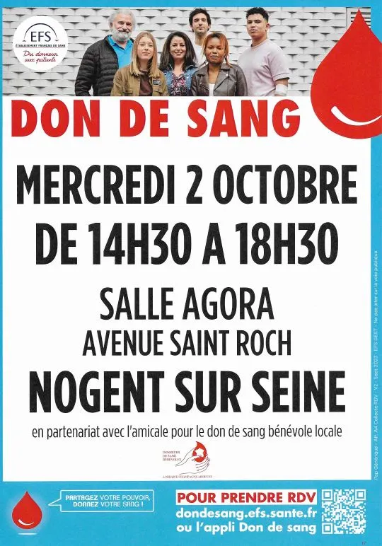 Don de sang Octobre Rose