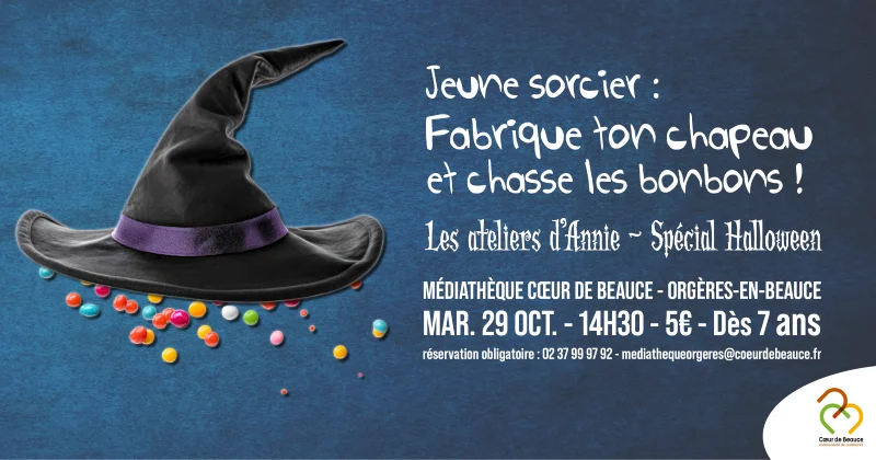 Atelier Halloween "Jeune sorcier