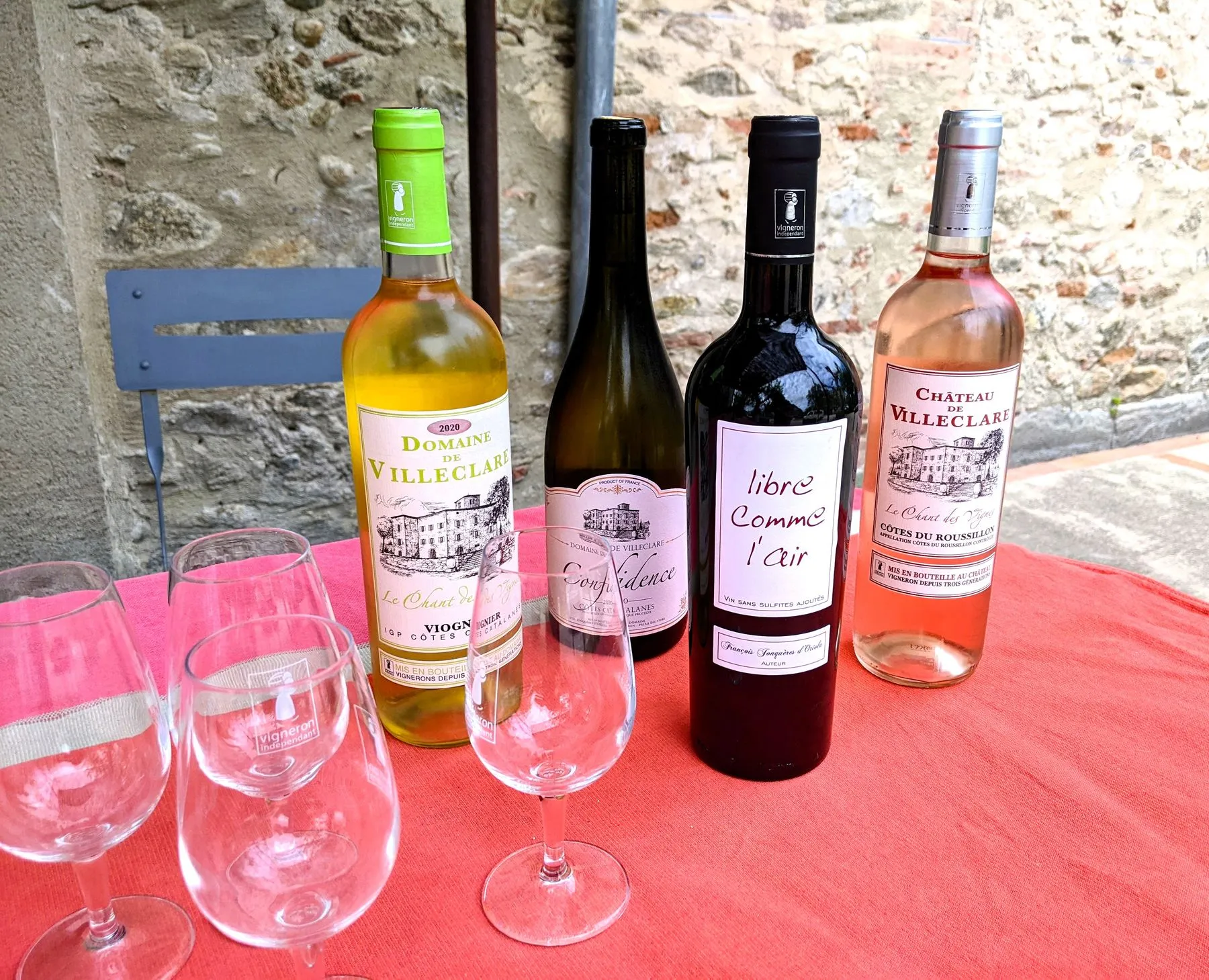 APERITIF VIGNERON "DOMAINE VILLECLARE"