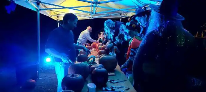 Halloween dans le parc du Château à Savigny sous Faye Parc du château de la Victoresse Savigny-sous-Faye