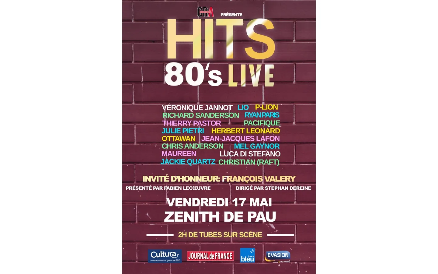 ANNULE Concert: Hits 80's