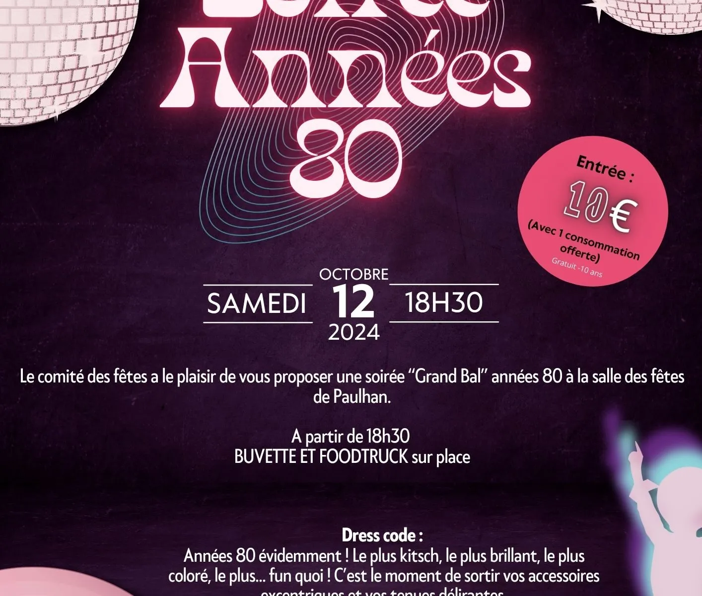 SOIRÉE ANNÉES 80