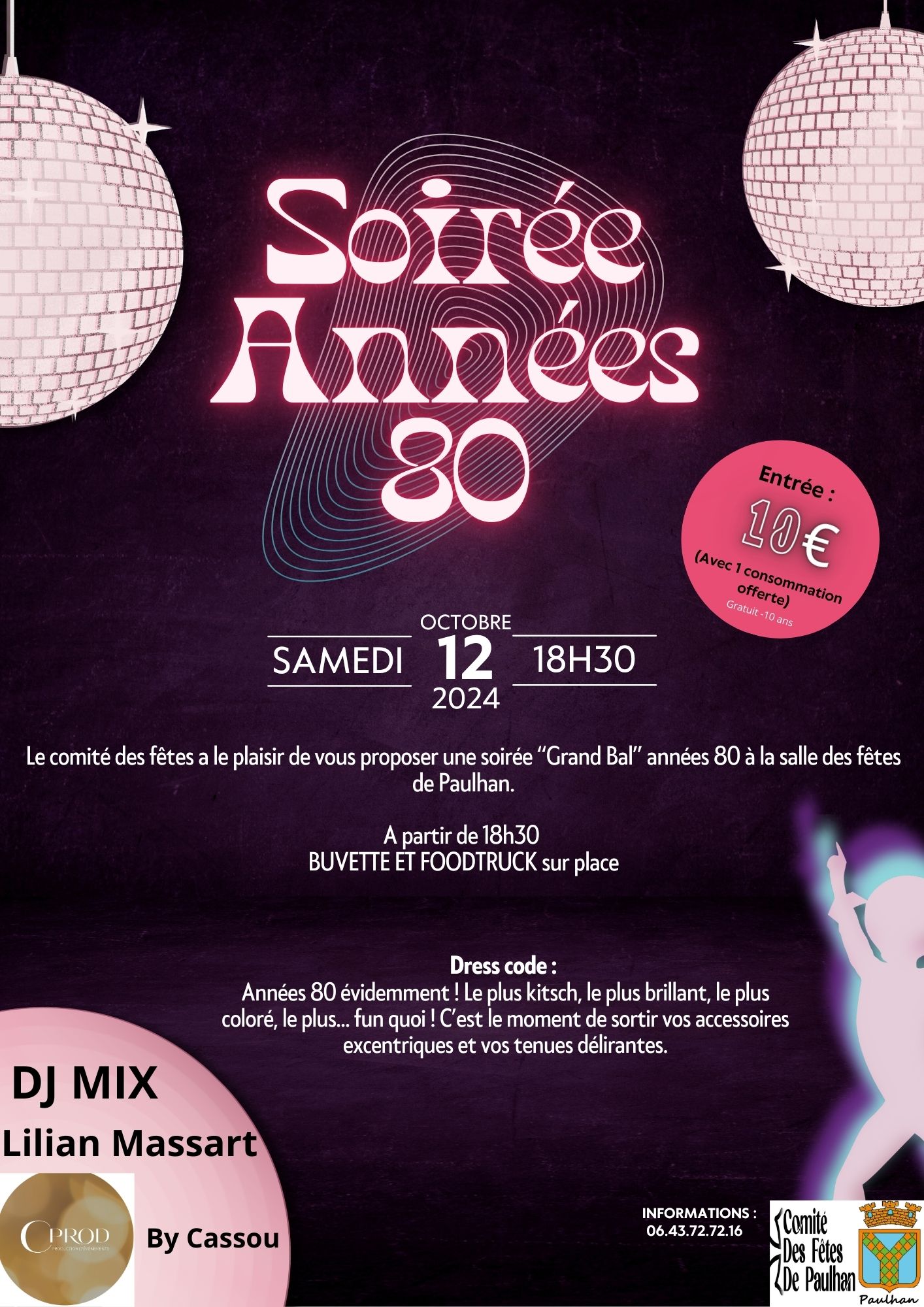 SOIRÉE ANNÉES 80