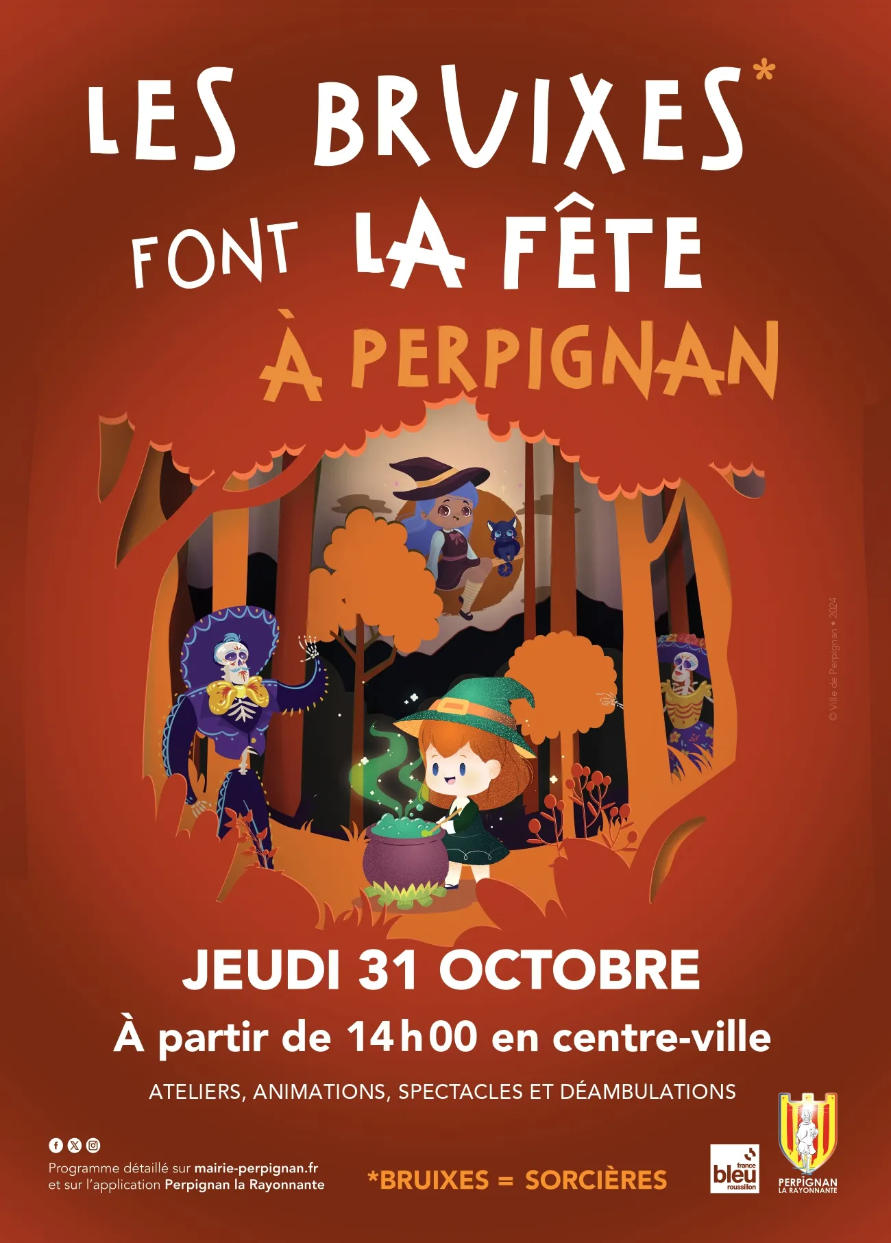 LES BRUIXES FONT LA FÊTE A PERPIGNAN