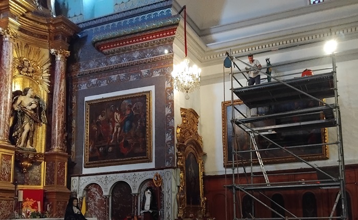 TABLEAUX RESTAURÉS DE L’ÉGLISE SAINT-JACQUES