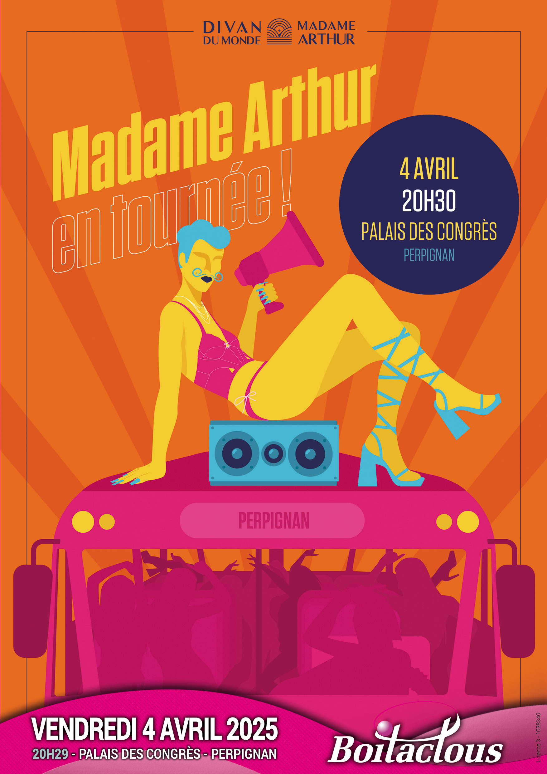 MADAME ARTHUR EN TOURNÉE ! FRENCH DRAG CABARET