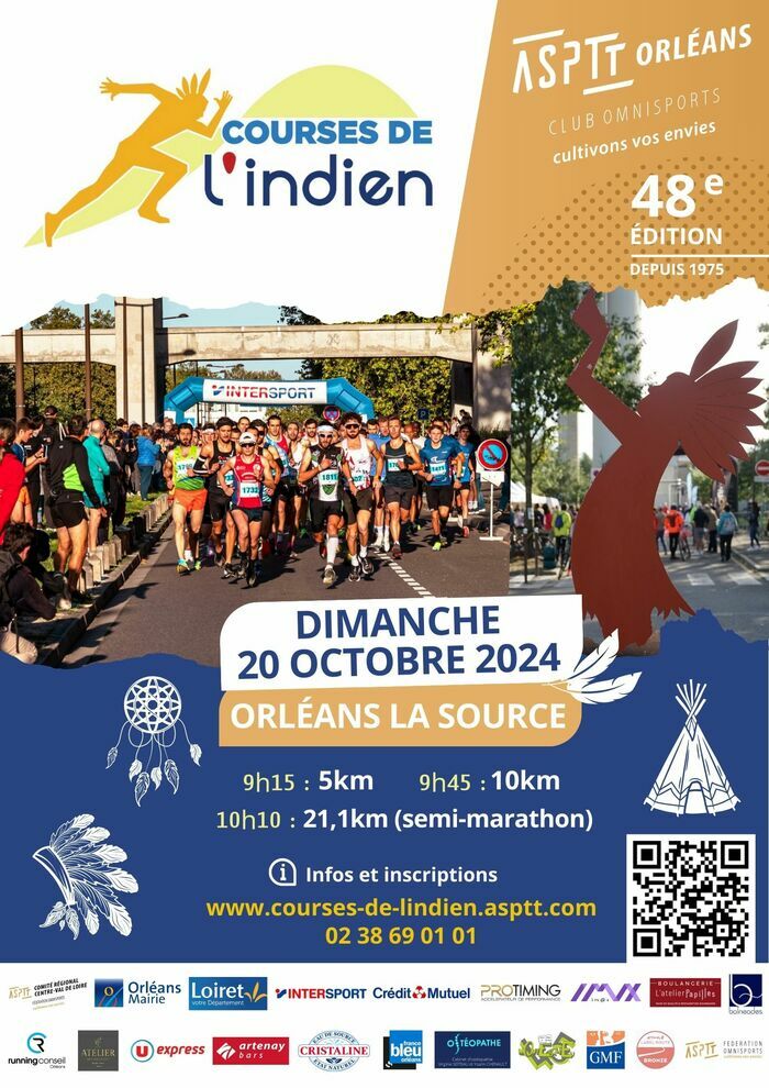 Courses de l'Indien (semi-marathon