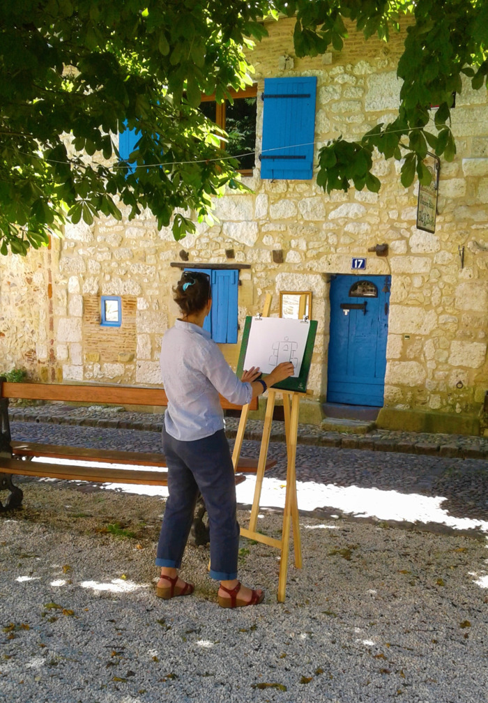 Atelier pour artistes en herbe : peinture sur chevalet Pôle Dordonha Bergerac