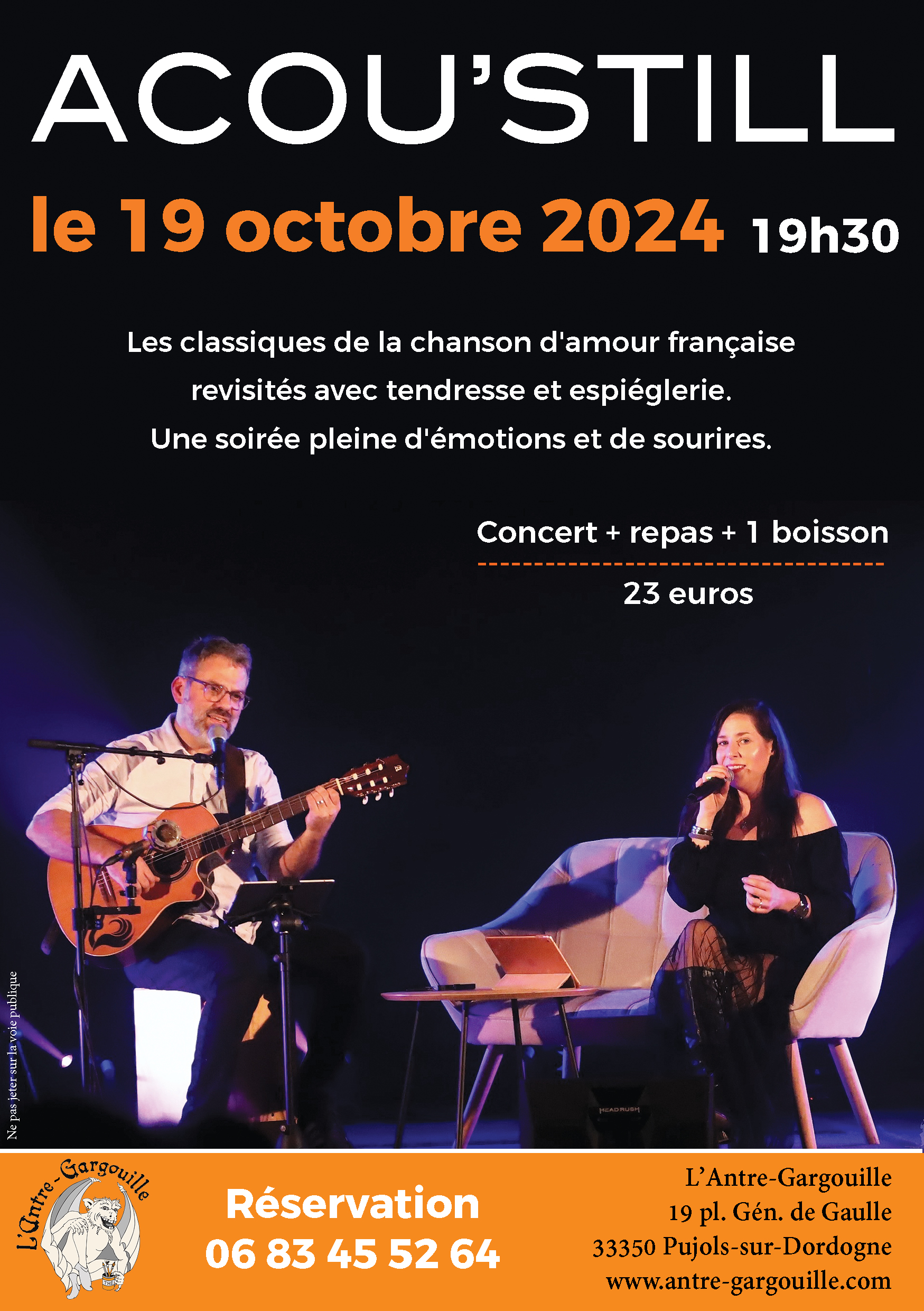 Concert-repas avec Acou'Still