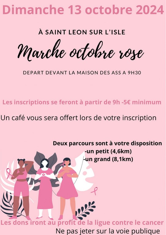 Octobre rose marche