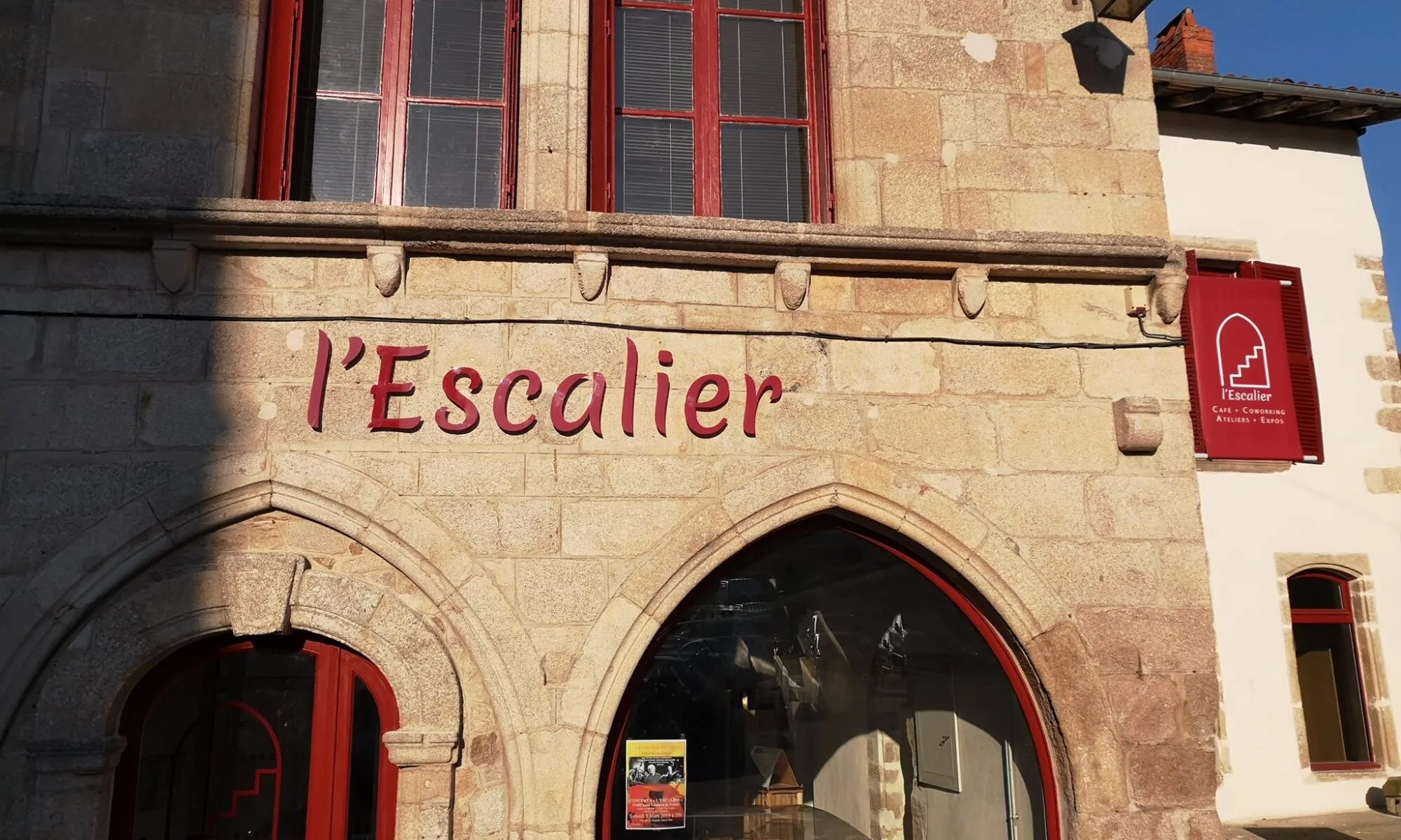 Café réparation à l'Escalier