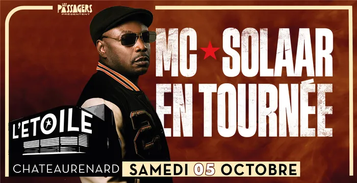 MC SOLAAR Salle de l'étoile Châteaurenard