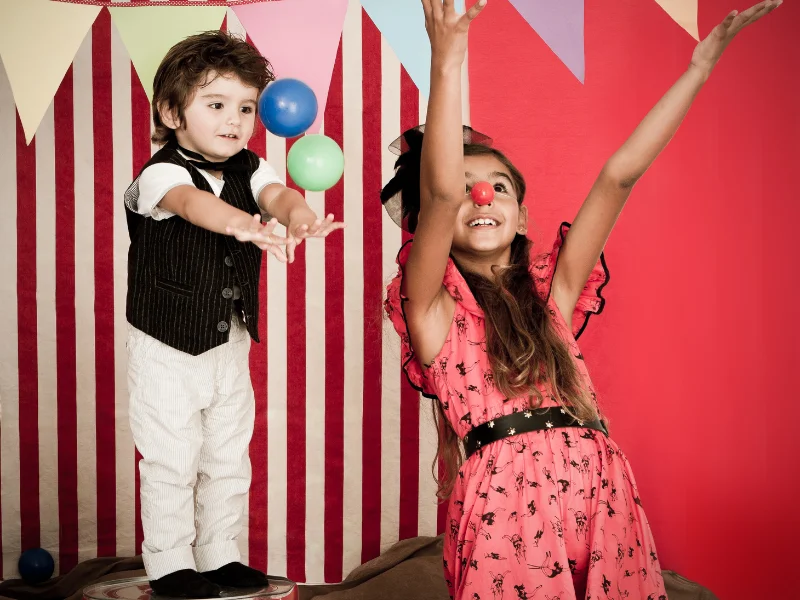 Stage de cirque pour les petits