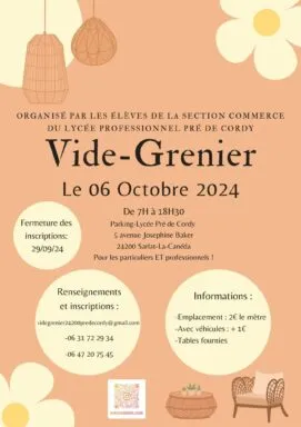 Vide-grenier Lycée Professionnel Pré de Cordy