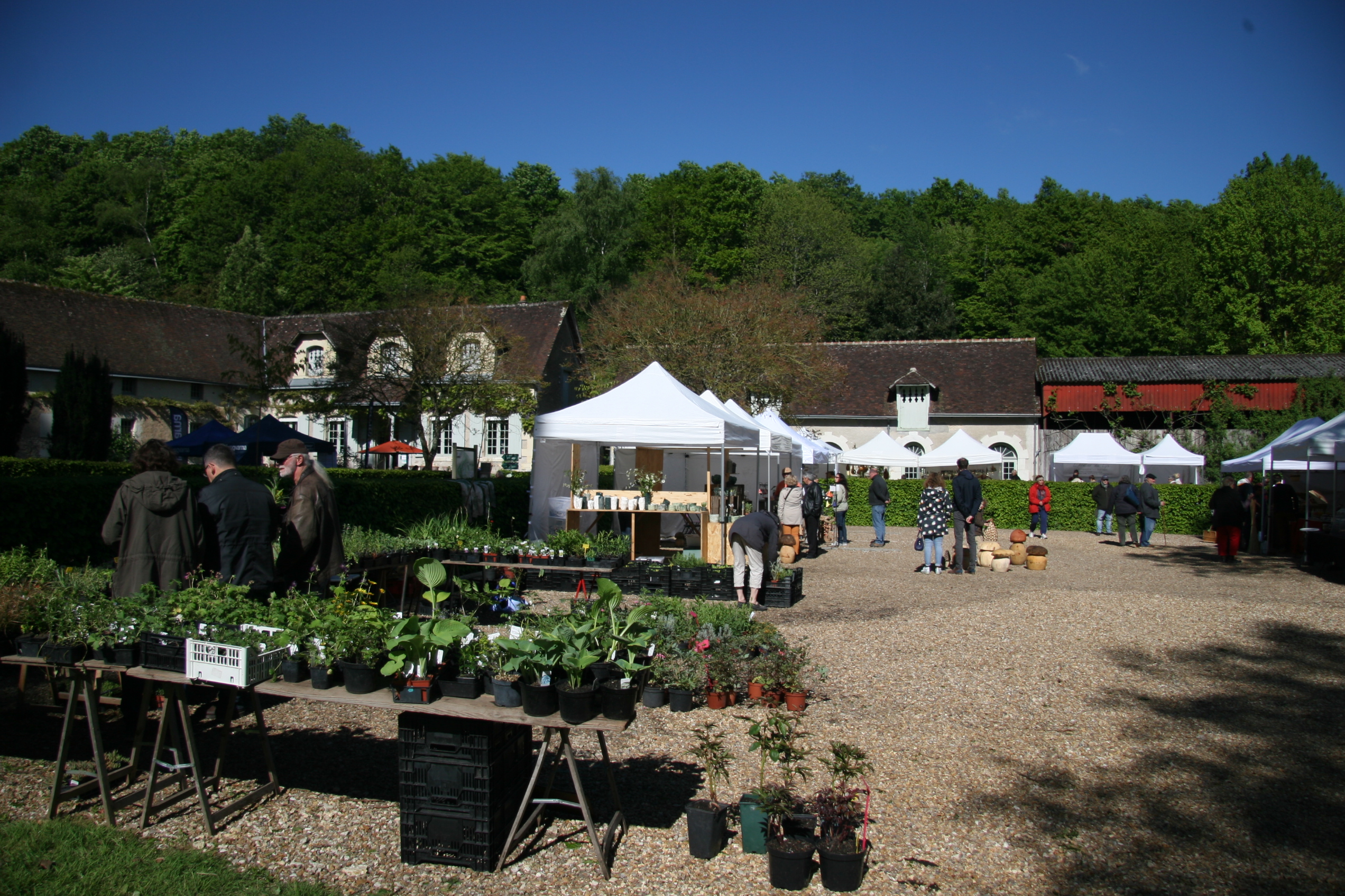 Marché aux plantes et produits du terroir