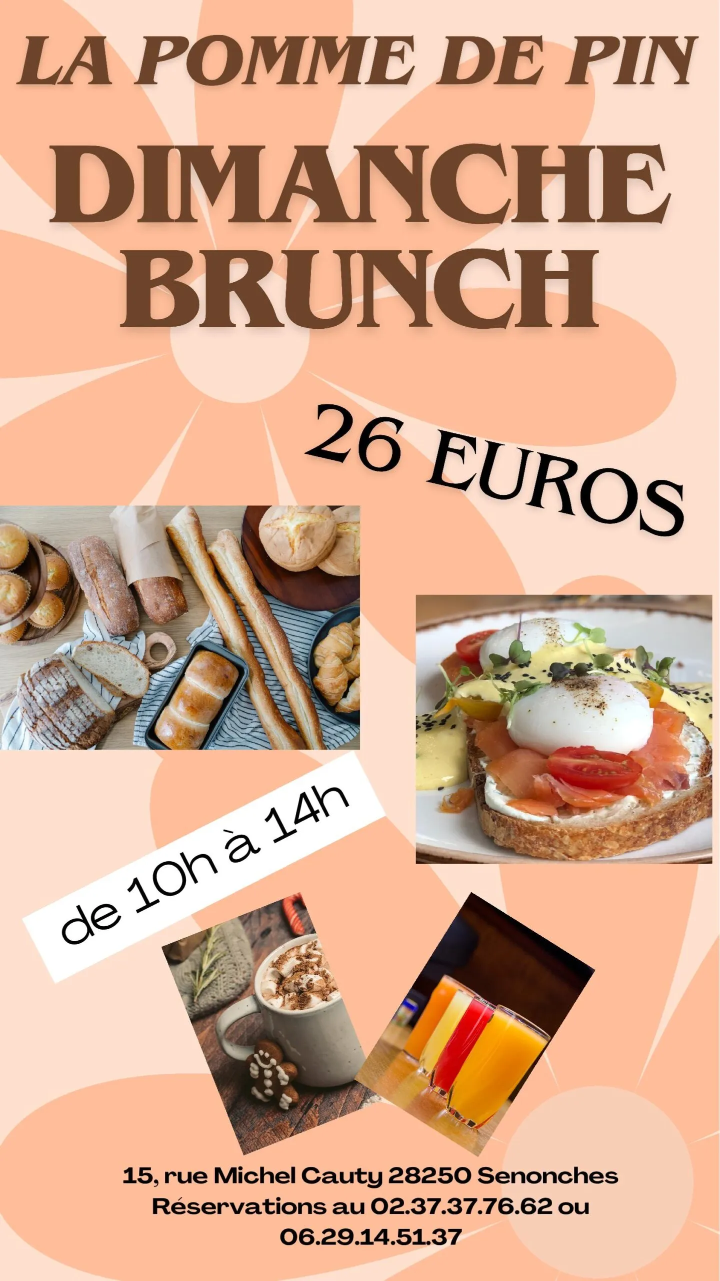 Brunch le dimanche matin