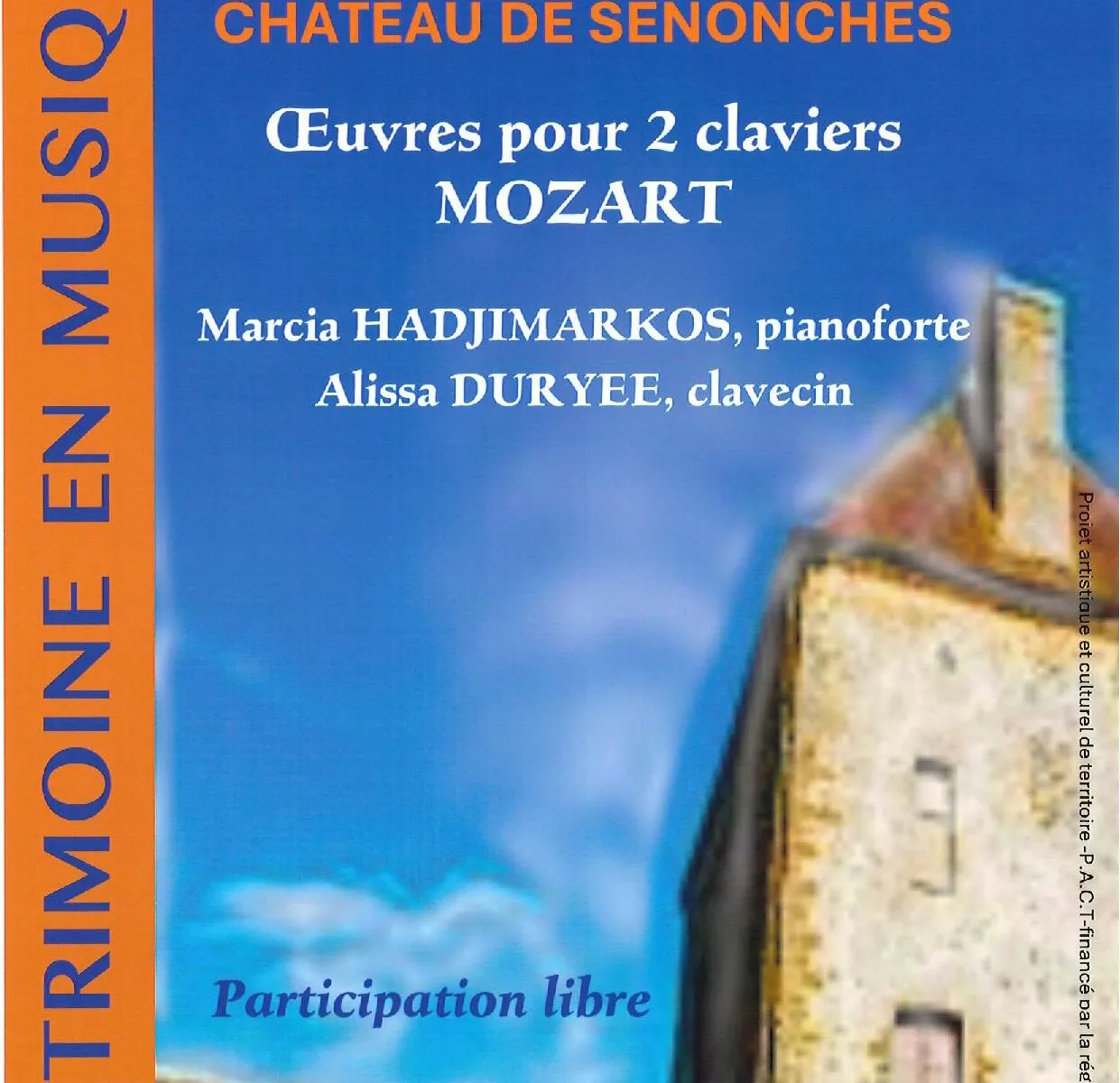 Concert Oeuvre pour 2 claviers Mozart