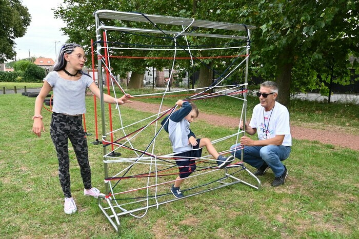 Ouverture des Olympiades Intergénérationnelles Service Petite Enfance Carvin