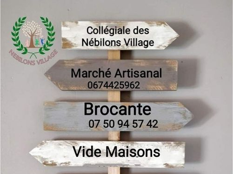 Brocante et Marché artisanal des Nébilons