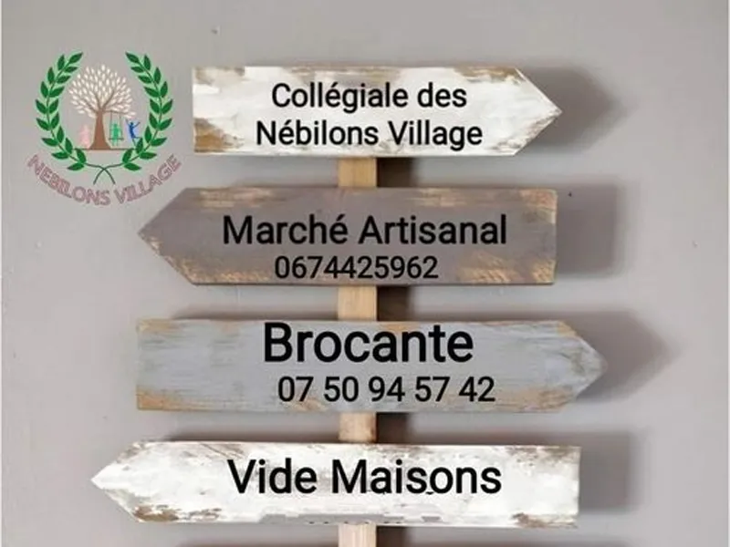 Brocante et Marché artisanal des Nébilons