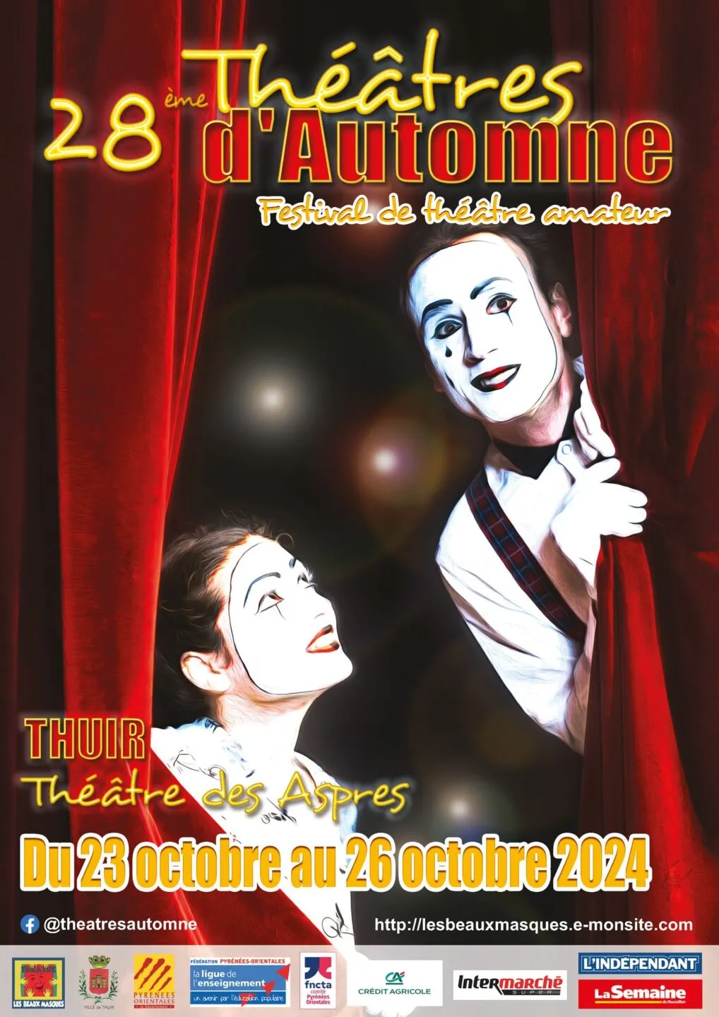 THÉÂTRE D'AUTOMNE: FESTIVAL DE THEATRE AMATEUR 2024