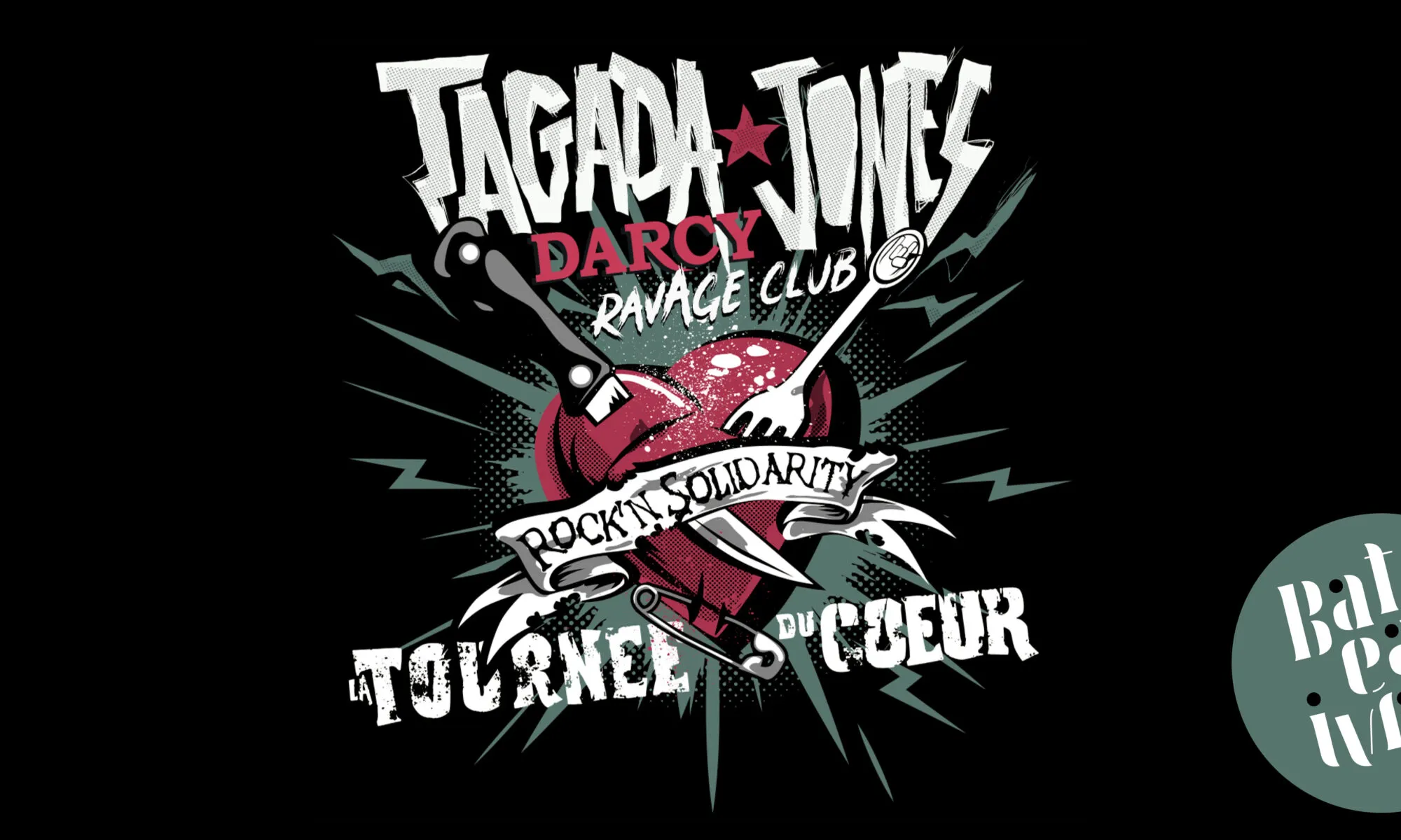 Tagada Jones Darcy et Ravage Club