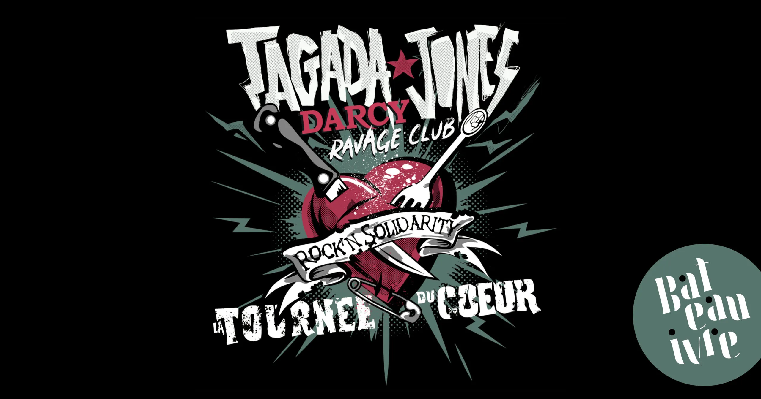 Tagada Jones Darcy et Ravage Club