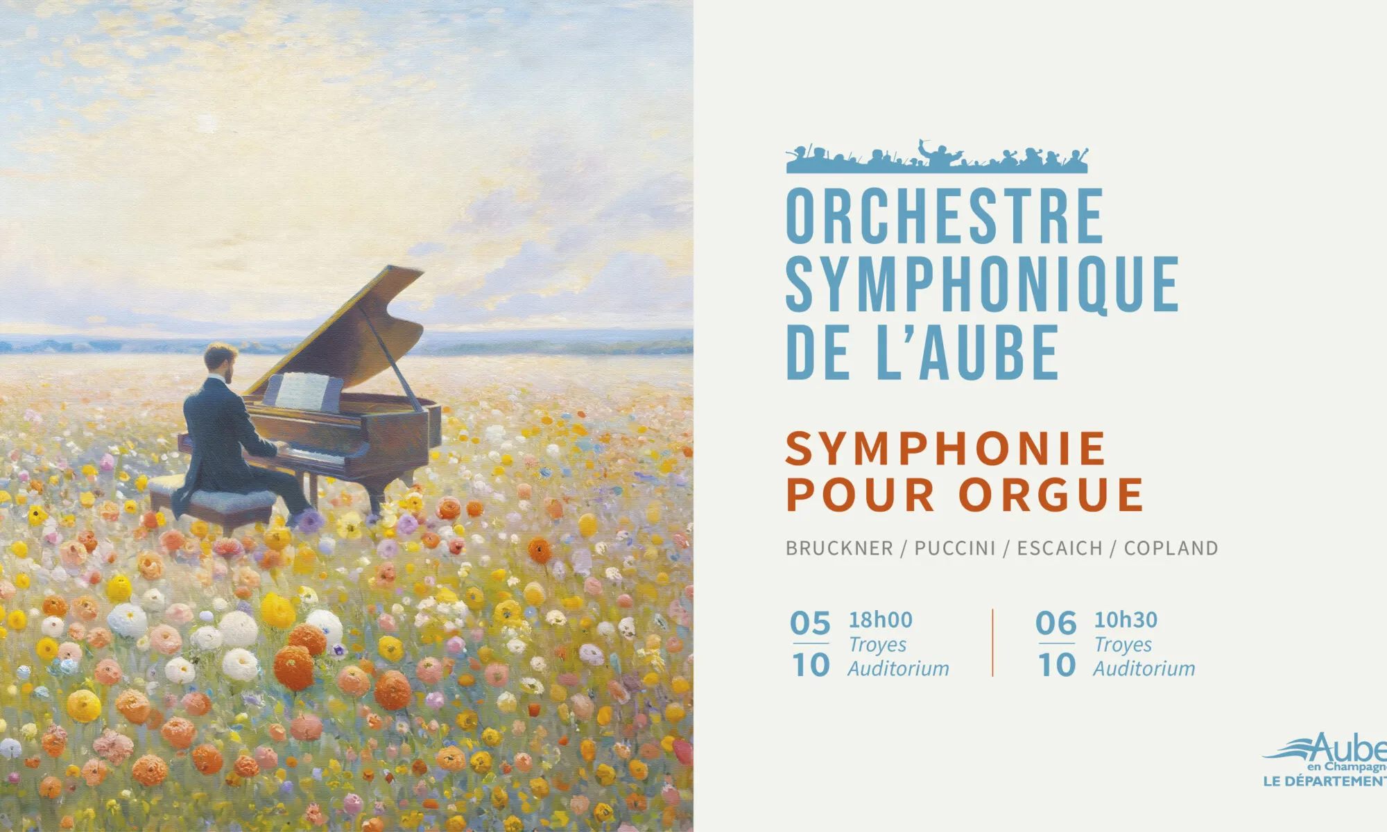 Orchestre Symphonique de l'Aube Symphonie pour orgue