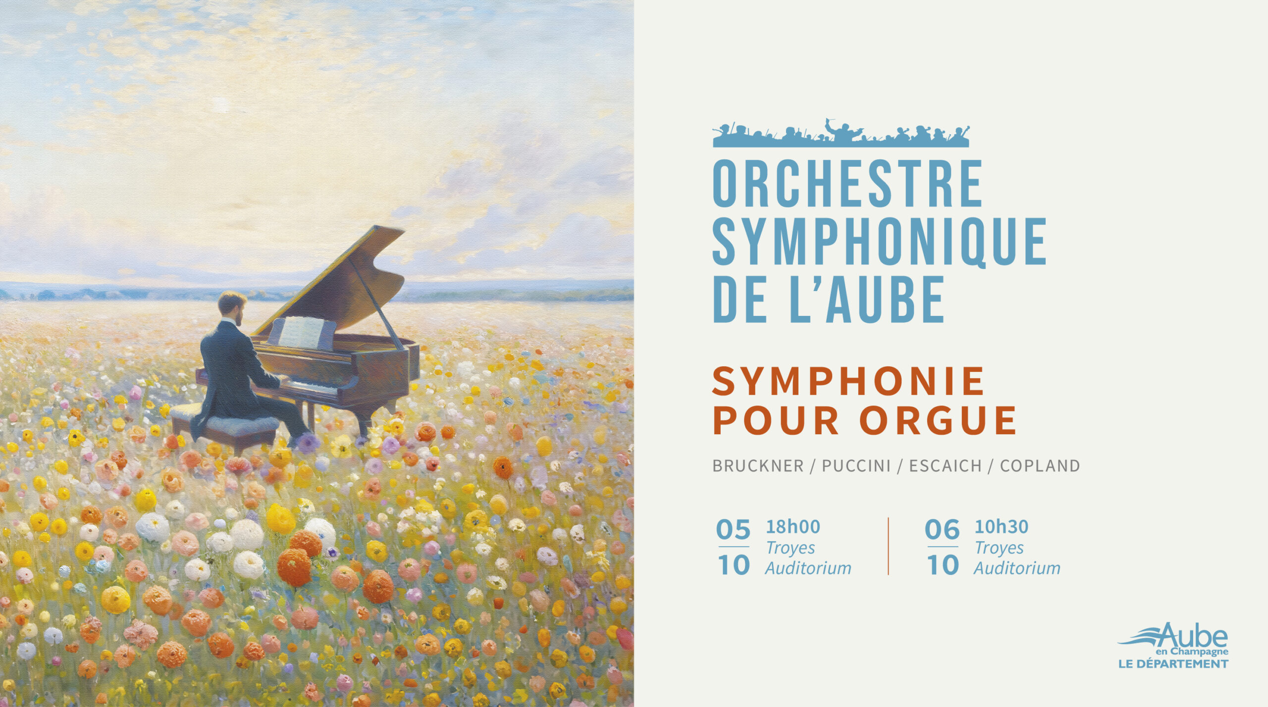 Orchestre Symphonique de l'Aube Symphonie pour orgue