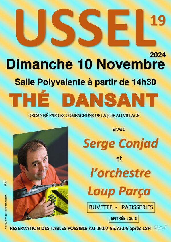 Thé dansant Serge Conjad et l'orchestre Loup Parça