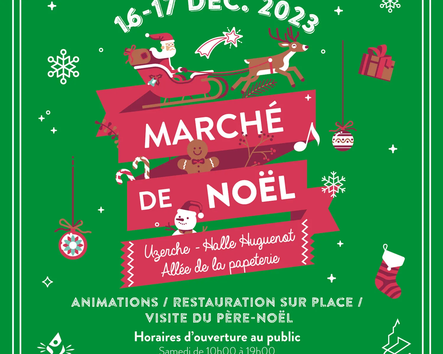 Marché de Noël à Uzerche