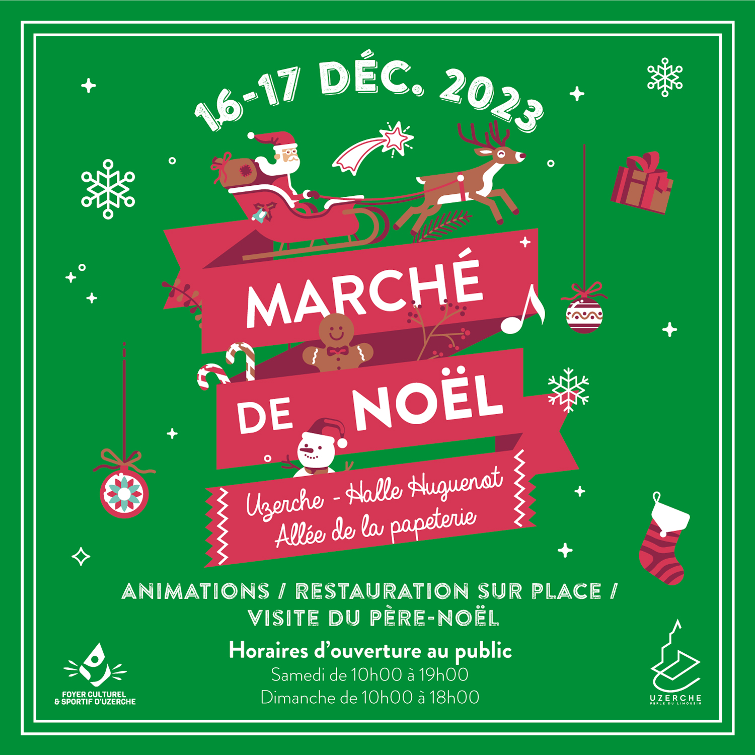 Marché de Noël à Uzerche