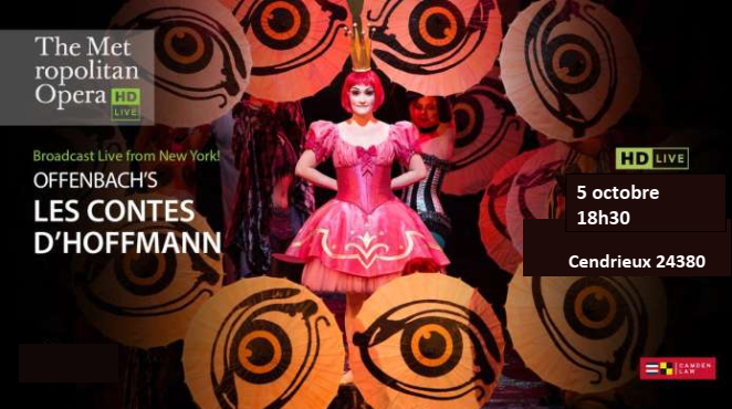 Metropolitan Opéra Live Les Contes d'Hoffmann