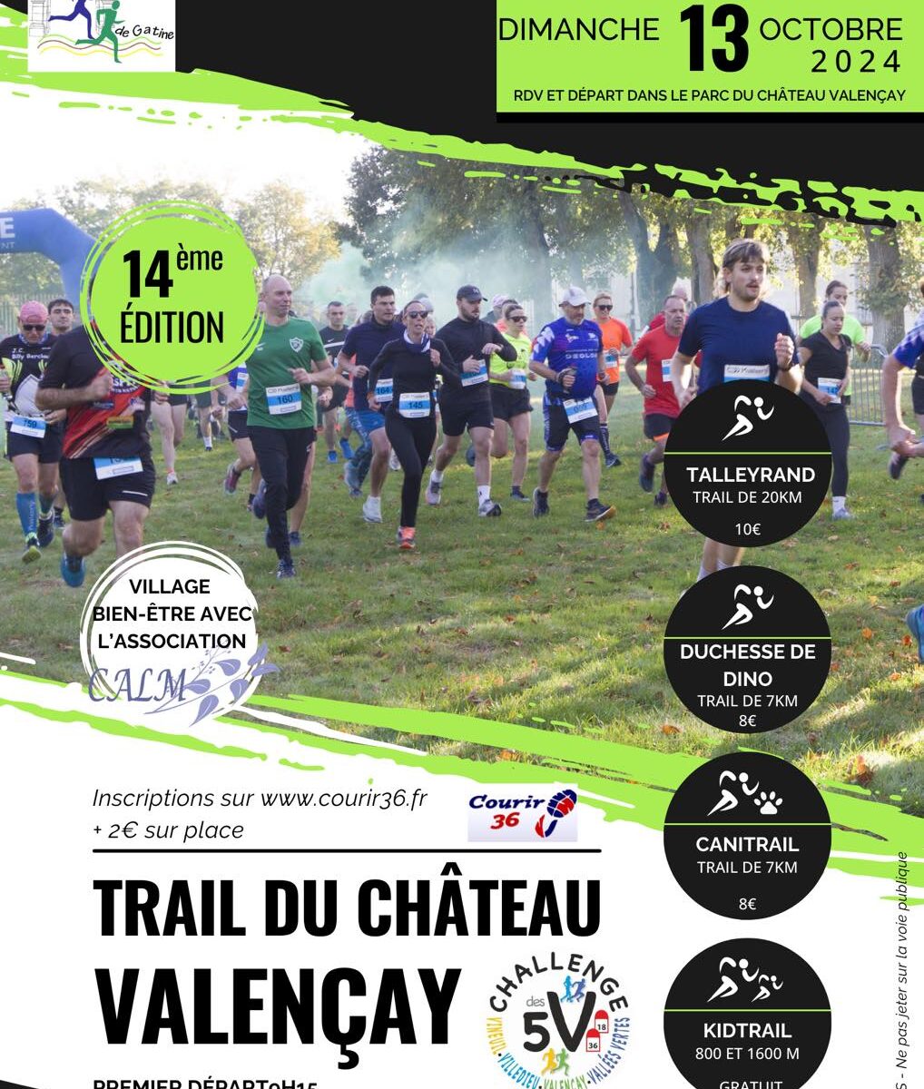 Trail du Château de Valençay