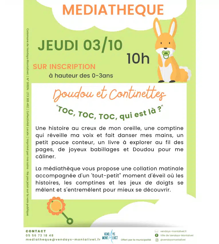 Doudou et Continette "Toc