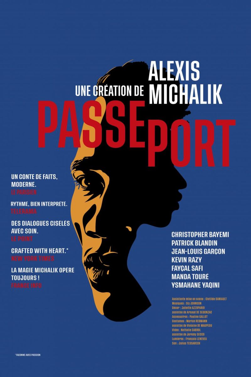 Alexis Michalik Passeport