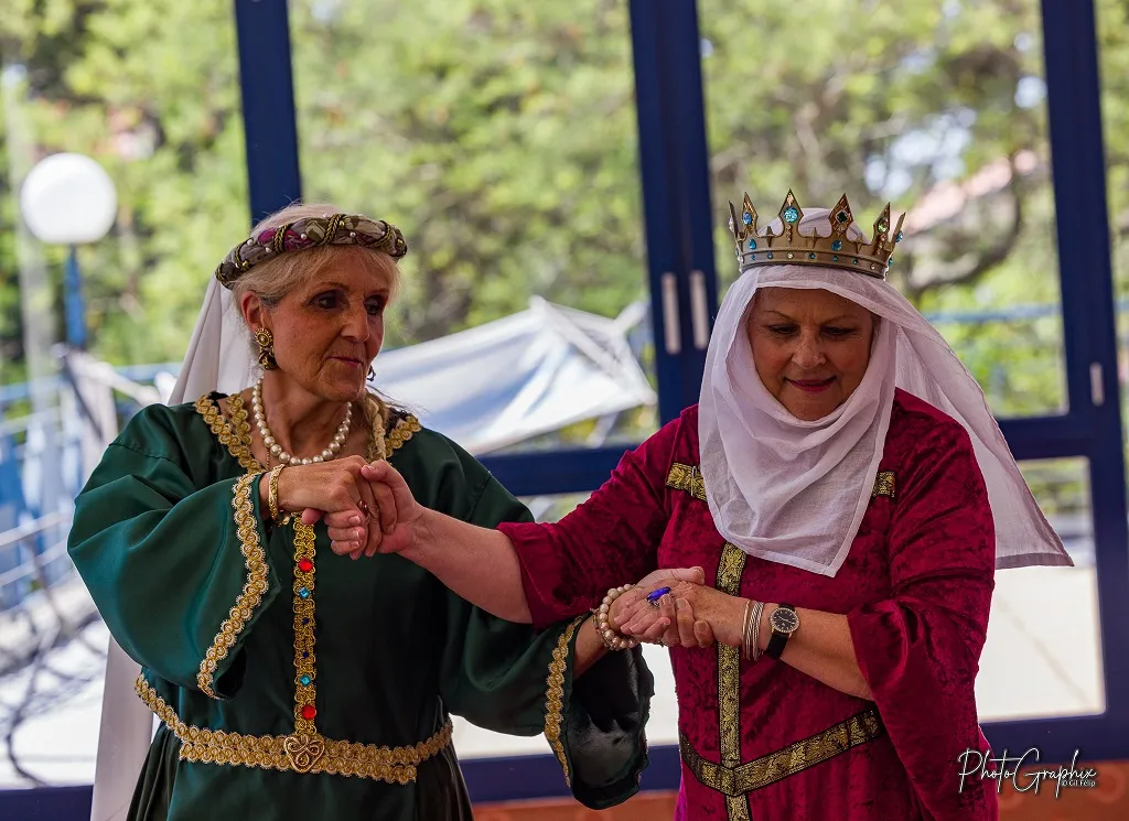 Démonstration de danse ancienne