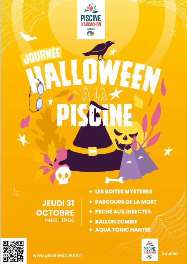 Journée Halloween à la piscine