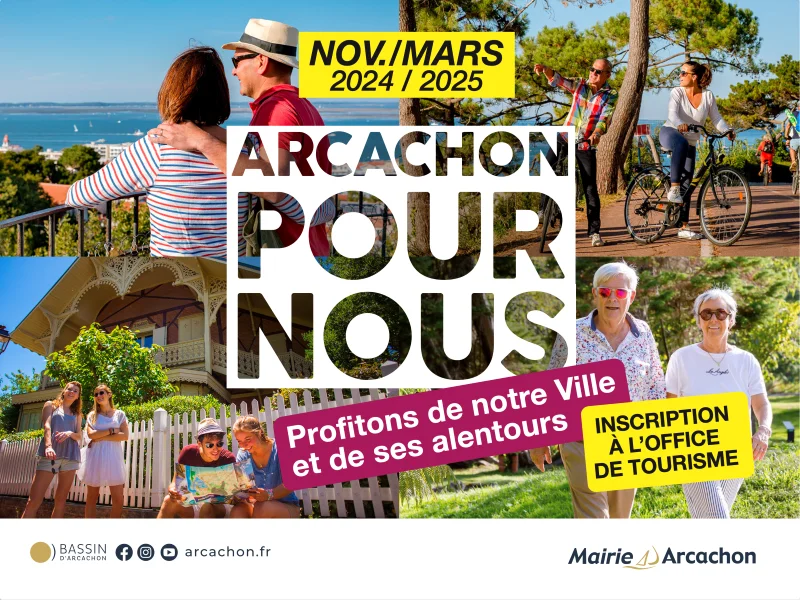 Arcachon pour nous Ecrin de verdure