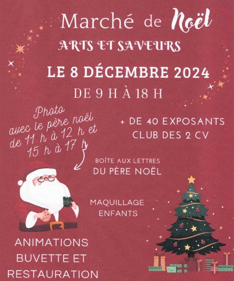 Marché de Noël Arts et saveurs