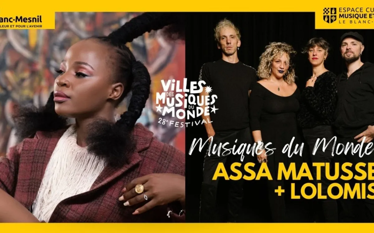 Assa Matusse et Lolomis Espace culturel Musique & Danse Le Blanc-Mesnil